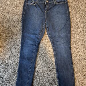 Torrid Jeans Womens 16T Blue  Stretch Perfect Skinny Ankle Zip Fly Denim